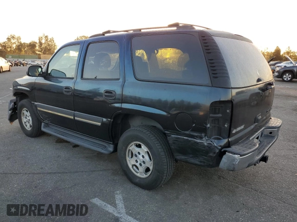2005 Chevrolet Tahoe LS with VIN 1GNEC13T65R254833, listed as a Copart auction lot 77916164 with 164,550 mi miles and Salvage Title. Bid and sale history available at carsss.com. Image 2.