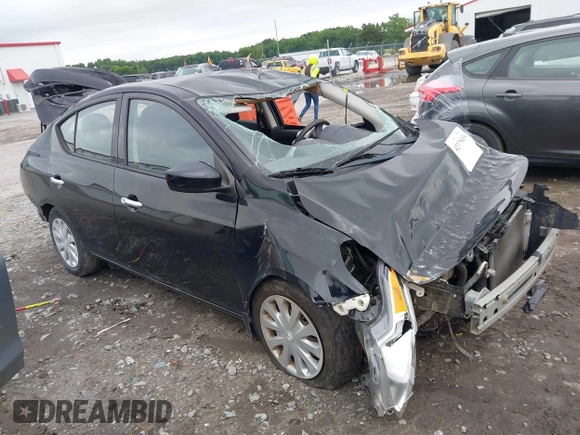 2017 Nissan Versa SV with VIN 3N1CN7AP1HL822407, listed as a IAAI auction lot 42697380 with 103,225 mi miles and . Bid and sale history available at DreamBid. Image 1.
