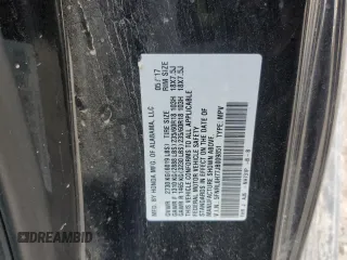 2018 Honda Odyssey EX-L with VIN 5FNRL6H77JB009851, listed as a Copart auction lot 52203155 with 127,575 mi miles and Salvage Title. Bid and sale history available at carsss.com. Image 13.