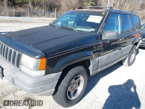 1996 Jeep Grand Cherokee Laredo with VIN 1J4GZ58S3TC345107, listed as a IAAI auction lot 41661884 with 179,175 mi miles. Bid and sale history available at carsss.com. Image 2.