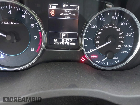 2017 Subaru Crosstrek Limited with VIN JF2GPAKC9H8213700, listed as a IAAI auction lot 41894067 with 257,678 mi miles and . Bid and sale history available at DreamBid. Image 16.