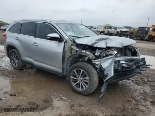 2019 Toyota Highlander SE with VIN 5TDKZRFH0KS559919, listed as a Copart auction lot 48600165 with 48,384 mi miles and Salvage Title. Bid and sale history available at carsss.com. Image 5.