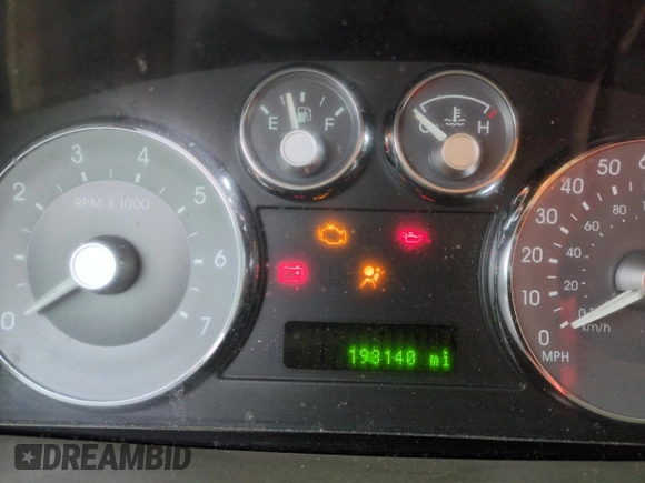 2006 Mercury Milan with VIN 3MEHM07176R646424, listed as a Copart auction lot 83769874 with 193,140 mi miles and Salvage title. Bid and sale history available at DreamBid. Image 9.