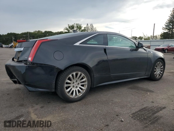 2012 Cadillac CTS with VIN 1G6DC1E37C0133766, listed as a Copart auction lot 71578164 with 131,246 mi miles and Salvage title. Bid and sale history available at DreamBid. Image 3.
