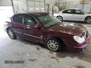 2005 Hyundai Sonata GLS with VIN KMHWF35H45A130532, listed as a Copart auction lot 71096484 with 0 mi miles and Salvage Title. Bid and sale history available at carsss.com. Image 4.