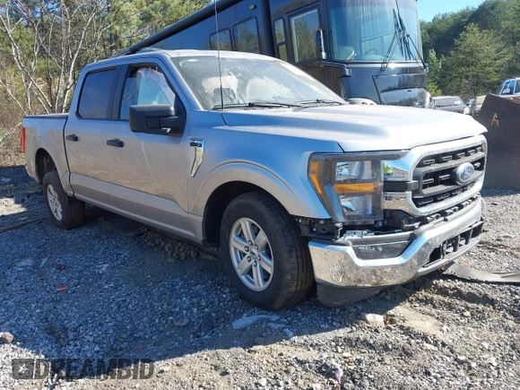 2023 Ford F-150 XL with VIN 1FTEW1C80PKE77571, listed as a IAAI auction lot 41648122 with 49,196 mi miles and . Bid and sale history available at DreamBid. Image 1.