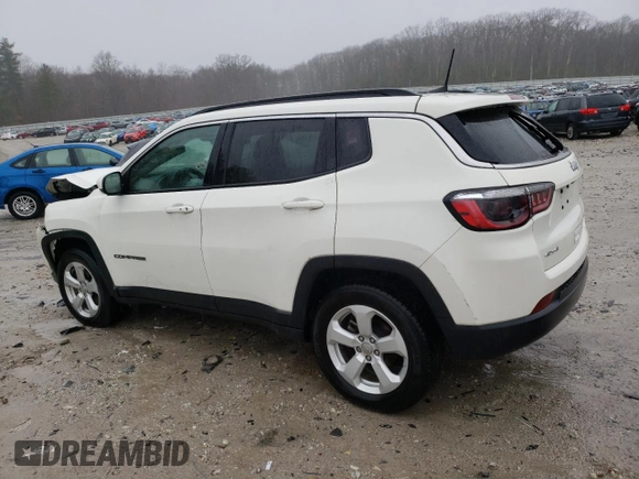 2021 Jeep Compass Altitude with VIN 3C4NJDBB7MT503266, listed as a Copart auction lot 51506075 with 77,524 mi miles and Salvage title. Bid and sale history available at DreamBid. Image 2.