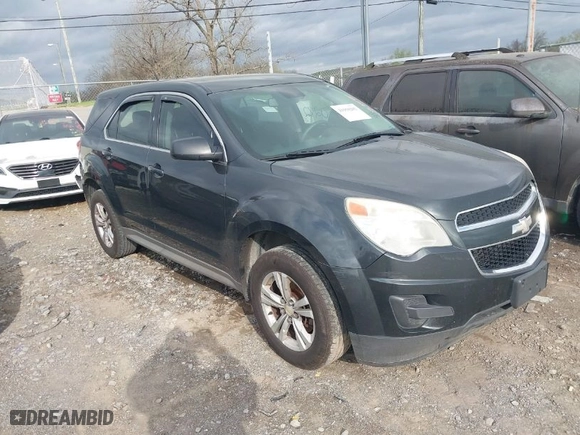 2012 Chevrolet Equinox LS with VIN 2GNALBEK8C1321415, listed as a IAAI auction lot 41950282 with 256,772 mi miles. Bid and sale history available at carsss.com. Image 1.