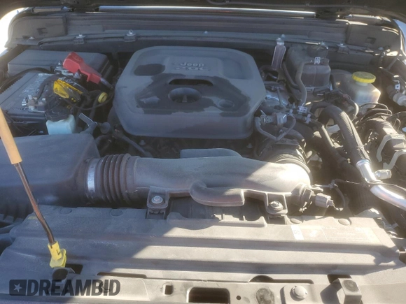 2021 Jeep Wrangler Unlimited Sahara Altitude with VIN 1C4HJXEN3MW659058, listed as a Copart auction lot 48786955 with 88,618 mi miles and Salvage title. Bid and sale history available at DreamBid. Image 11.