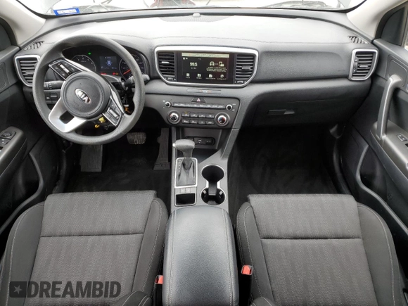 2020 Kia Sportage LX with VIN KNDPM3AC6L7793314, listed as a Copart auction lot 45970655 with 46,619 mi miles and Clean Title. Bid and sale history available at DreamBid. Image 8.