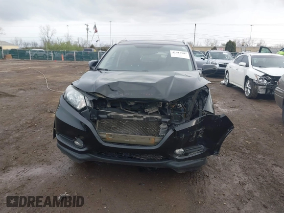 2016 Honda HR-V EX-L w/Navi with VIN 3CZRU6H70GM758101, listed as a IAAI auction lot 41912907 with 136,889 mi miles. Bid and sale history available at carsss.com. Image 11.