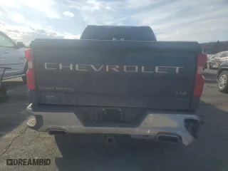 2019 Chevrolet Silverado 1500 LTZ with VIN 1GCRYGED7KZ236213, listed as a Copart auction lot 43040255 with 0 mi miles and Salvage Title. Bid and sale history available at carsss.com. Image 6.