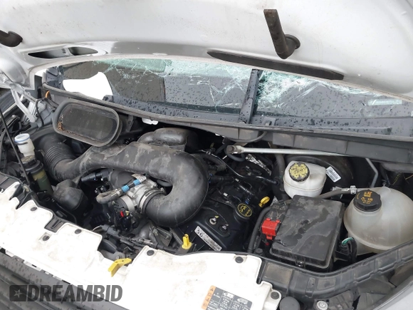 2019 Ford Transit with VIN 1FTYR2CM9KKA81722, listed as a IAAI auction lot 41990481 with 101,540 mi miles. Bid and sale history available at carsss.com. Image 10.