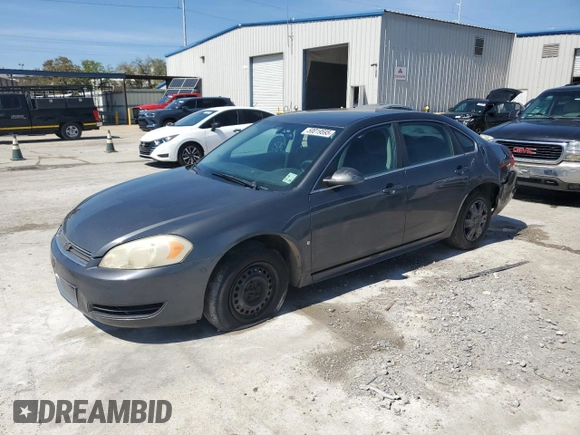 2010 Chevrolet Impala LS with VIN 2G1WA5EK6A1119765, listed as a Copart auction lot 50019595 with 266,807 mi miles and Salvage Title. Bid and sale history available at DreamBid. Image 1.