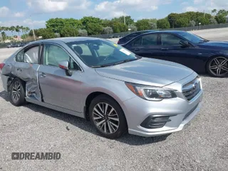 2019 Subaru Legacy Premium with VIN 4S3BNAF62K3031974, listed as a IAAI auction lot 41445601 with 103,049 mi miles. Bid and sale history available at carsss.com. Image 1.