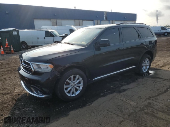 2015 Dodge Durango SXT with VIN 1C4RDJAG3FC870166, listed as a Copart auction lot 62236755 with 143,509 mi miles and Clean title. Bid and sale history available at DreamBid. Image 1.
