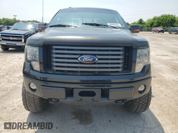 2012 Ford F-150 XL with VIN 1FTFW1EF7CFB59949, listed as a Copart auction lot 59999555 with 123,074 mi miles and Salvage title. Bid and sale history available at DreamBid. Image 5.