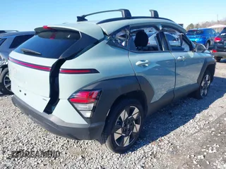 2024 Hyundai Kona SEL with VIN KM8HBCAB4RU162309, listed as a IAAI auction lot 41355222 with 9,264 mi miles. Bid and sale history available at carsss.com. Image 4.