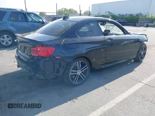 2019 BMW 2 Series M240i with VIN WBA2J5C55KVC07855, listed as a IAAI auction lot 42014318 with 68,640 mi miles and . Bid and sale history available at carsss.com. Image 4.