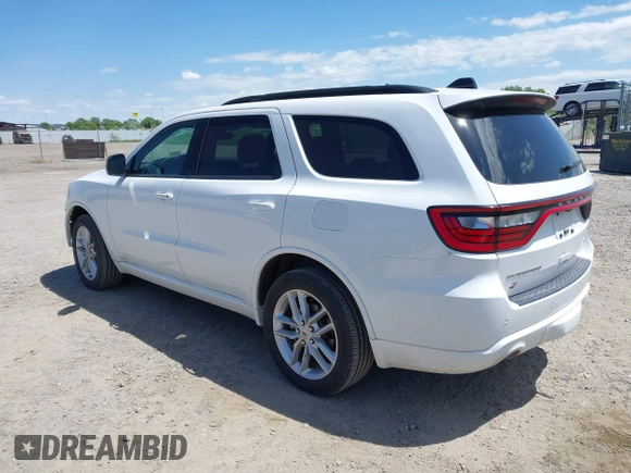 2024 Dodge Durango GT Plus z VIN 1C4RDJDG6RC192187, wystawiony jako IAAI lot #42383528 z przebiegiem 40 561 mil mil oraz . Historia ofert i sprzedaży dostępna na DreamBid. Obrazek 3.