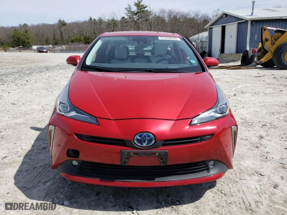 2019 Toyota Prius LE with VIN JTDL9RFU6K3008249, listed as a Copart auction lot 51370235 with 82,469 mi miles and Salvage Title. Bid and sale history available at carsss.com. Image 5.
