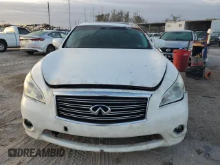 2012 Infiniti M37 with VIN JN1BY1AR1CM395522, listed as a Copart auction lot 76768224 with 163,422 mi miles and Salvage Title. Bid and sale history available at carsss.com. Image 5.