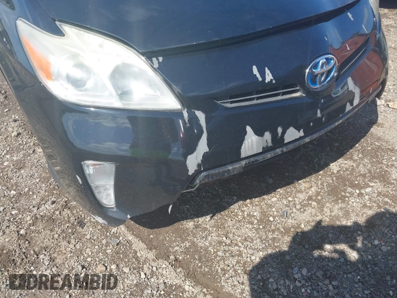 2013 Toyota Prius One with VIN JTDKN3DU7D5583510, listed as a IAAI auction lot 42200686 with 151,561 mi miles. Bid and sale history available at carsss.com. Image 6.