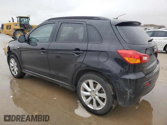 2012 Mitsubishi Outlander Sport SE with VIN JA4AP4AU2CZ006207, listed as a Copart auction lot 45045665 with 159,196 mi miles and Salvage Title. Bid and sale history available at carsss.com. Image 2.