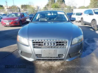 2012 Audi A5 2.0T Premium with VIN WAUCFAFR0CA003063, listed as a IAAI auction lot 41262098 with 81,145 mi miles. Bid and sale history available at carsss.com. Image 12.
