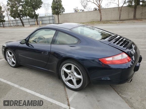 2006 Porsche 911 Carrera with VIN WP0AA29946S716671, listed as a Copart auction lot 53717185 with 29,514 mi miles and Salvage Title. Bid and sale history available at carsss.com. Image 2.