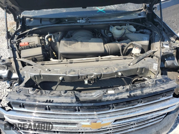 2021 Chevrolet Tahoe LT with VIN 1GNSCNKD7MR214554, listed as a Copart auction lot 61568525 with 47,302 mi miles and Salvage title. Bid and sale history available at DreamBid. Image 12.