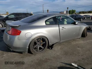2004 Infiniti G35 Coupe w/Leather with VIN JNKCV54E04M809786, listed as a Copart auction lot 87298084 with 137,951 mi miles and Salvage Title. Bid and sale history available at carsss.com. Image 3.
