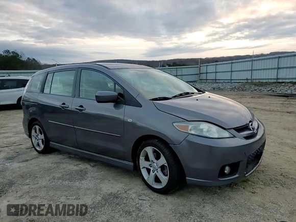 2007 Mazda 5 Sport with VIN JM1CR293770142741, listed as a Copart auction lot 85970614 with 99,285 mi miles and Salvage Title. Bid and sale history available at DreamBid. Image 12.