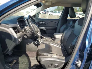 2018 Jeep Cherokee Latitude Plus with VIN 1C4PJLLB8JD590419, listed as a Copart auction lot 51734675 with 145,331 mi miles and Salvage Title. Bid and sale history available at carsss.com. Image 7.