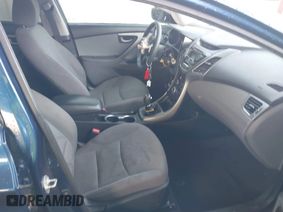 2015 Hyundai Elantra SE with VIN 5NPDH4AE7FH645154, listed as a IAAI auction lot 41830124 with 127,190 mi miles and . Bid and sale history available at DreamBid. Image 5.