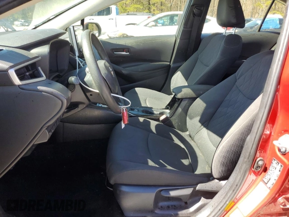 2021 Toyota Corolla LE with VIN JTDEPMAE9MJ138087, listed as a Copart auction lot 47800135 with 46,969 mi miles and Salvage Title. Bid and sale history available at DreamBid. Image 7.