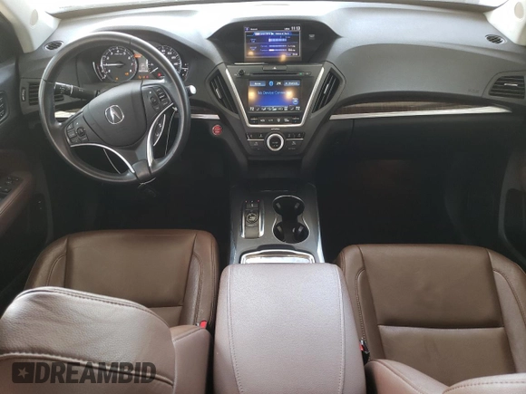 2017 Acura MDX w/Technology Pkg with VIN 5FRYD4H5XHB034778, listed as a Copart auction lot 54274715 with 68,717 mi miles and Salvage Title. Bid and sale history available at carsss.com. Image 8.