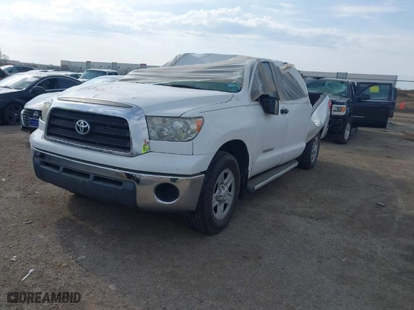 2007 Toyota Tundra SR5 with VIN 5TFRV54137X010273, listed as a IAAI auction lot 41775136 with 97,719 mi miles. Bid and sale history available at carsss.com. Image 2.
