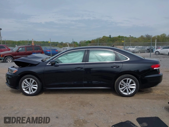 2020 Volkswagen Passat 2.0T SE with VIN 1VWWA7A30LC013193, listed as a IAAI auction lot 42127722 with 55,963 mi miles. Bid and sale history available at carsss.com. Image 14.