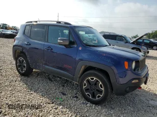 2017 Jeep Renegade Trailhawk z VIN ZACCJBCB0HPE70540, wystawiony jako Copart lot #54494915 z przebiegiem 74 534 mil mil oraz Czysty tytuł • Clean title. Historia ofert i sprzedaży dostępna na DreamBid. Obrazek 4.