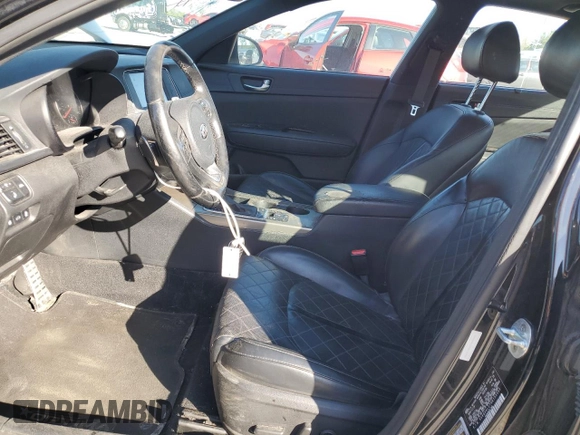 2017 Kia Optima SX Limited with VIN 5XXGV4L27HG133353, listed as a Copart auction lot 52739975 with 128,091 mi miles and Salvage title. Bid and sale history available at DreamBid. Image 7.