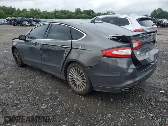 2016 Ford Fusion Titanium with VIN 3FA6P0D98GR221070, listed as a Copart auction lot 59518665 with Not provided miles and Salvage title. Bid and sale history available at DreamBid. Image 2.