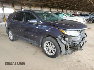 2018 Chevrolet Equinox LT z VIN 3GNAXSEV3JS541822, wystawiony jako Copart lot #55681515 z przebiegiem 107 733 mil mil oraz Szkoda całkowita • Salvage title. Historia ofert i sprzedaży dostępna na DreamBid. Obrazek 4.