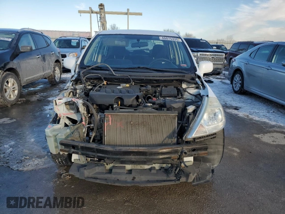 2011 Nissan Versa 1.8 S with VIN 3N1BC1AP6BL403877, listed as a Copart auction lot 46075335 with 145,180 mi miles and Salvage Title. Bid and sale history available at carsss.com. Image 5.