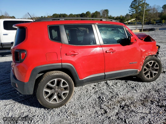 2016 Jeep Renegade Latitude with VIN ZACCJABT5GPD26422, listed as a Copart auction lot 49347275 with 112,502 mi miles and Salvage Title. Bid and sale history available at carsss.com. Image 3.