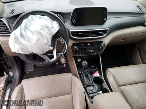 2019 Hyundai Tucson Ultimate z VIN KM8J3CAL1KU972641, wystawiony jako Copart lot #35800603 z przebiegiem 57 676 mil mil oraz . Historia ofert i sprzedaży dostępna na DreamBid. Obrazek 8.