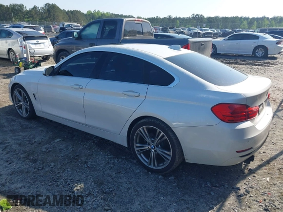 2017 BMW 4 Series 430i with VIN WBA4F7C30HG789541, listed as a IAAI auction lot 41991831 with 93,361 mi miles and . Bid and sale history available at DreamBid. Image 3.