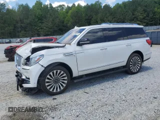 2019 Lincoln Navigator Reserve z VIN 5LMJJ2LT9KEL19544, wystawiony jako Copart lot #52240315 z przebiegiem 74 144 mil mil oraz Szkody całkowita. Historia ofert i sprzedaży dostępna na DreamBid. Obrazek 1.