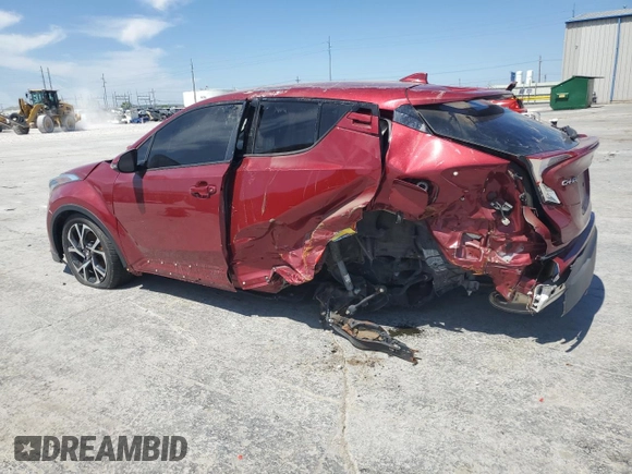 2018 Toyota C-HR XLE with VIN NMTKHMBX5JR059979, listed as a Copart auction lot 53286185 with 39,054 mi miles and Clean Title. Bid and sale history available at carsss.com. Image 2.