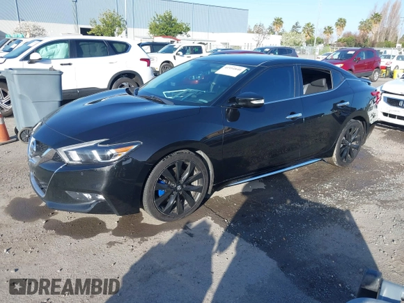 2017 Nissan Maxima SV with VIN 1N4AA6AP4HC397602, listed as a IAAI auction lot 41954840 with 111,076 mi miles and . Bid and sale history available at DreamBid. Image 17.
